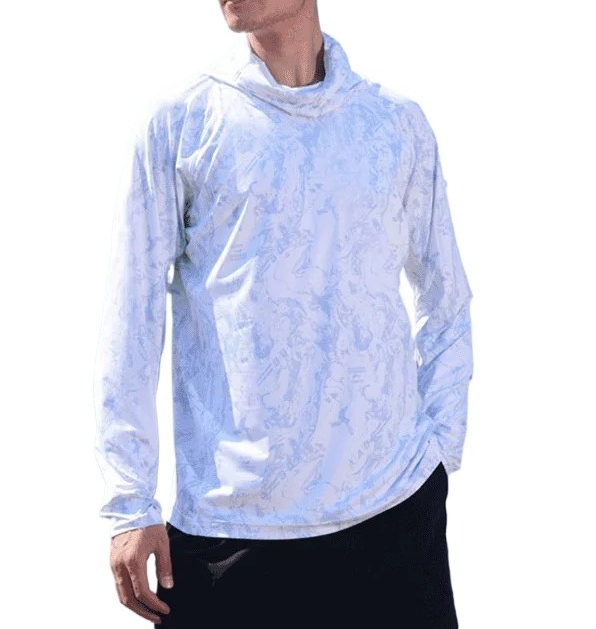 Fishing Shirt Uv Protection - Camicia da Pesca Mimetica 2026, Protezione