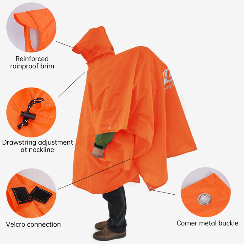 Fishing Rain Suit - Impermeabile 3 in 1, leggero, per