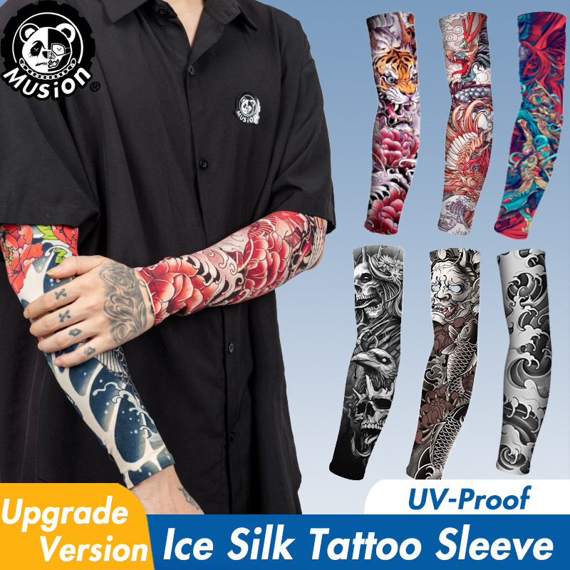 Fishing Socks - Musion Nuove maniche per tatuaggi senza