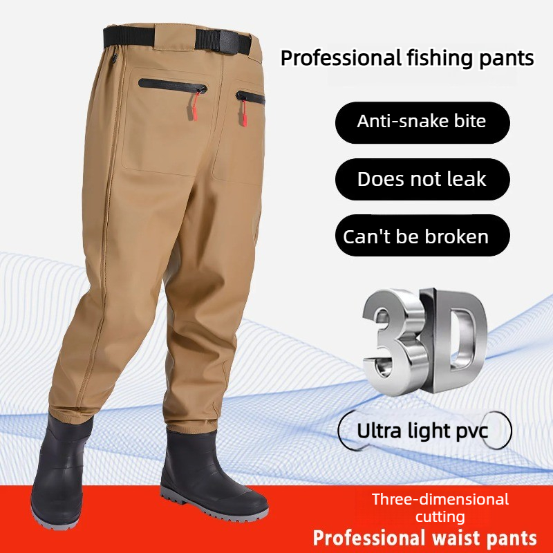 Fishing Pants Waterproof - Pantaloni da Pesca Impermeabili da Uomo,