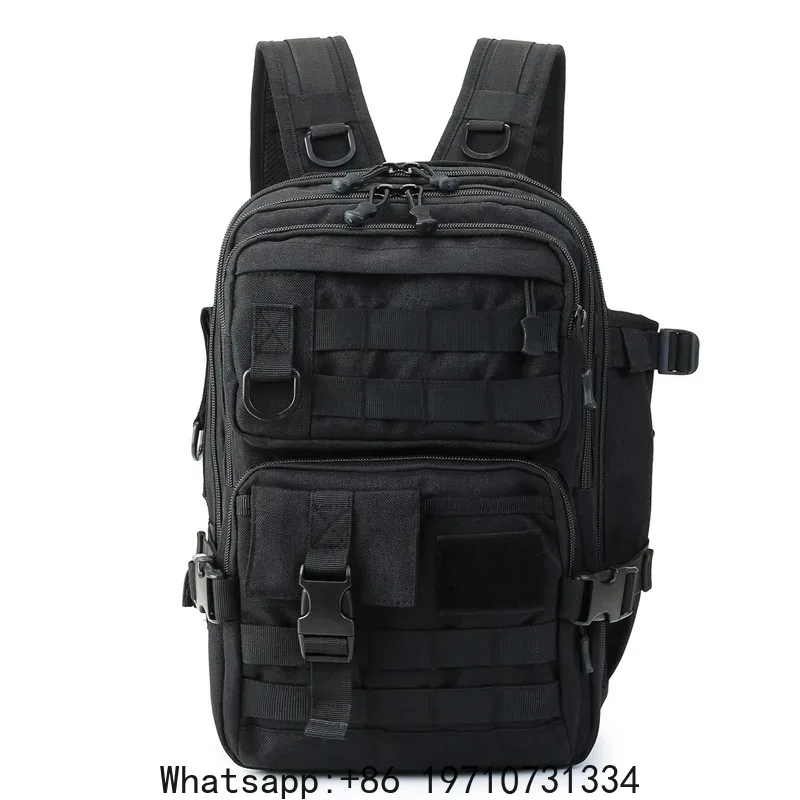 Fishing Backpack - Zaino Impermeabile 1000D, Borsa Porta Attrezzatura