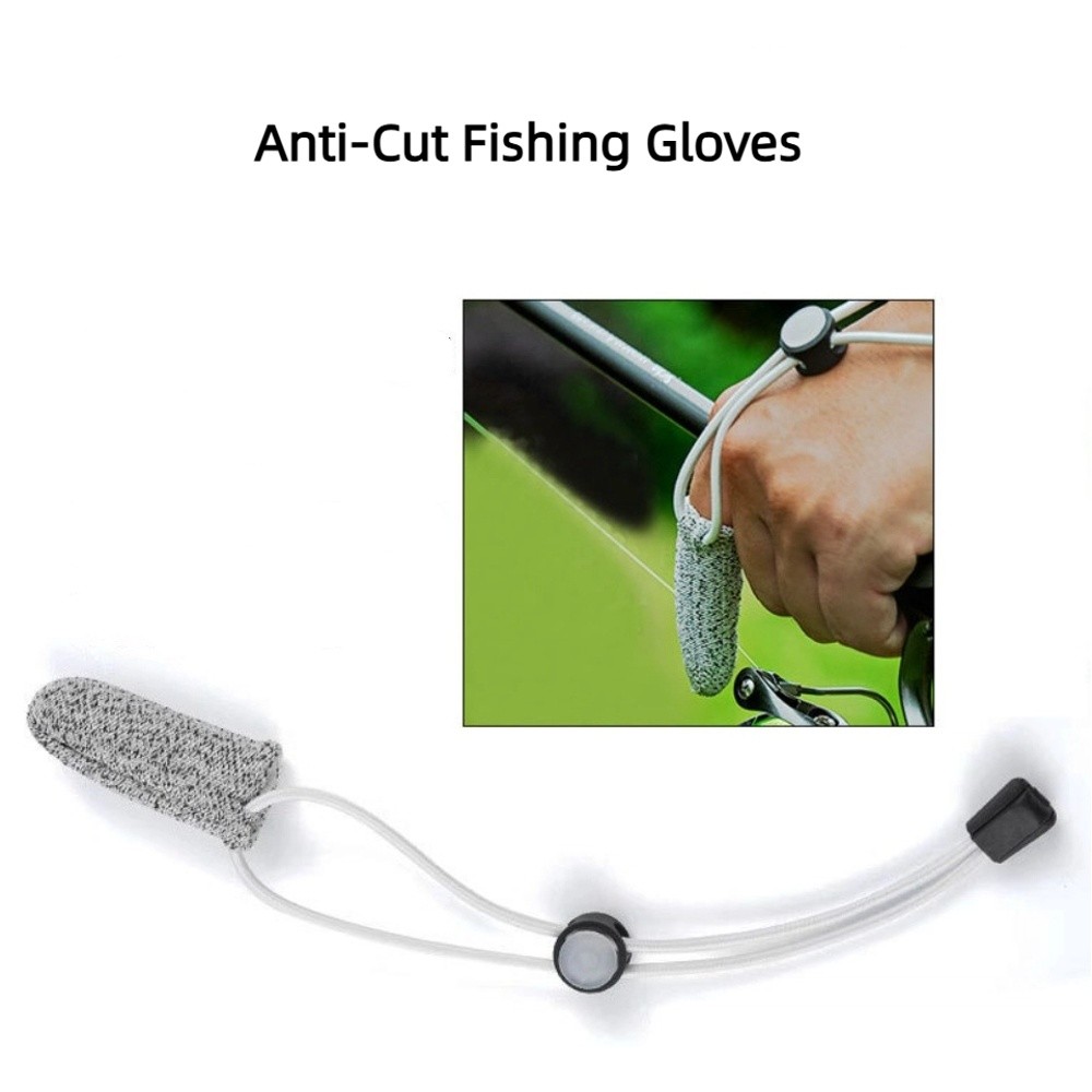 Fishing Gloves - Guanti da pesca antiscivolo con dita