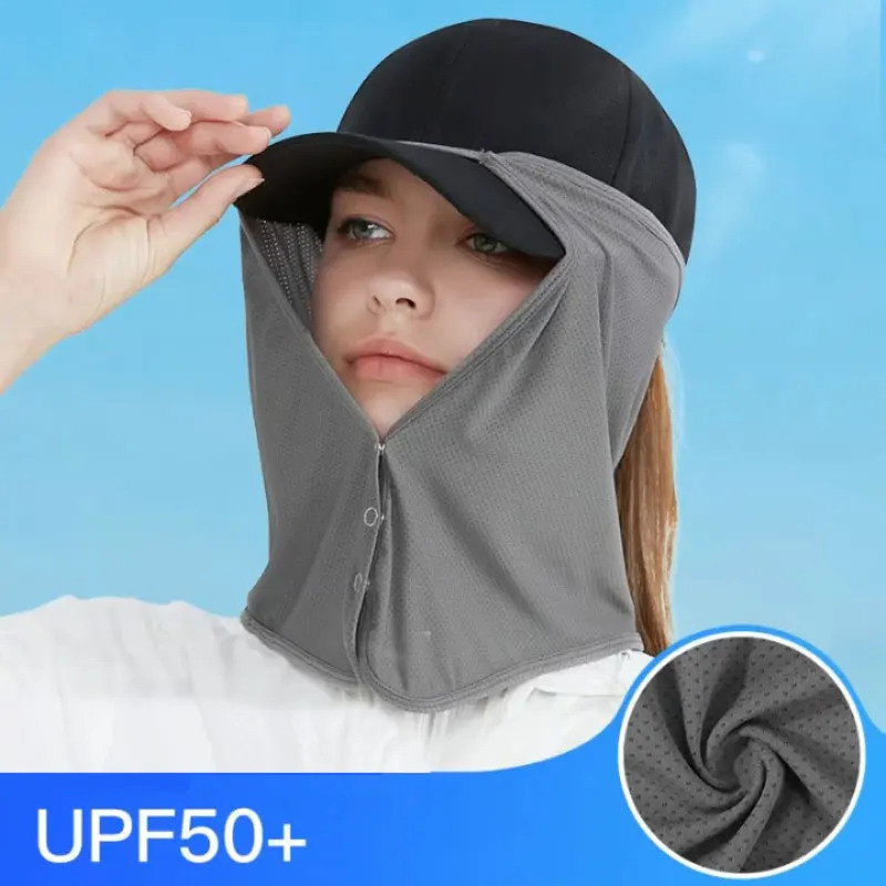 Fishing Mask Sun Protection - Berretto da pesca ad asciugatura rapida
