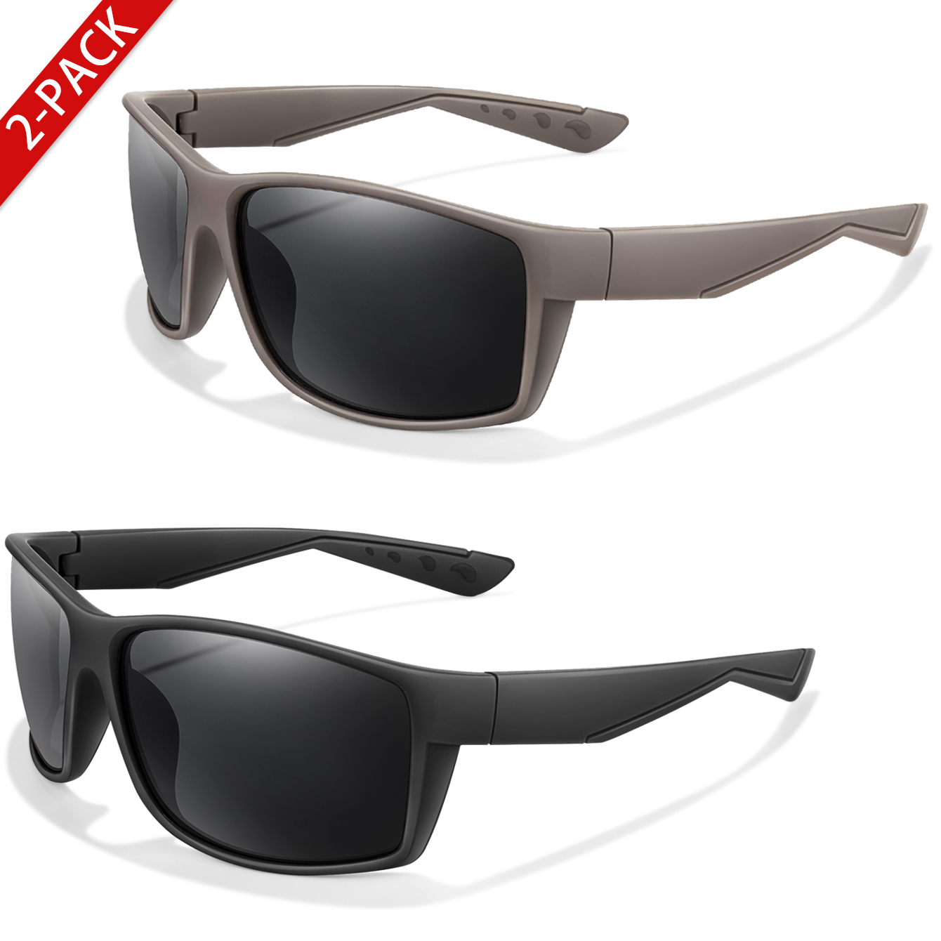 Fishing Sunglasses Polarized - 2 confezioni di occhiali da sole