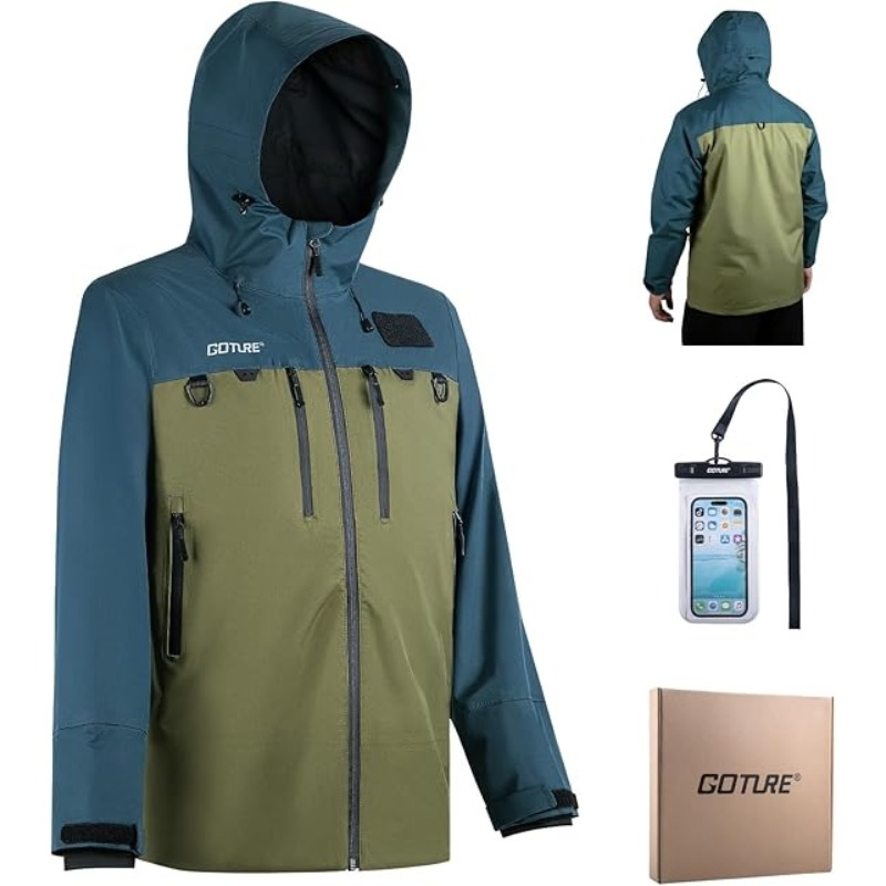 Fishing Bag Waterproof - Giacche da Pesca Goture Traspiranti e
