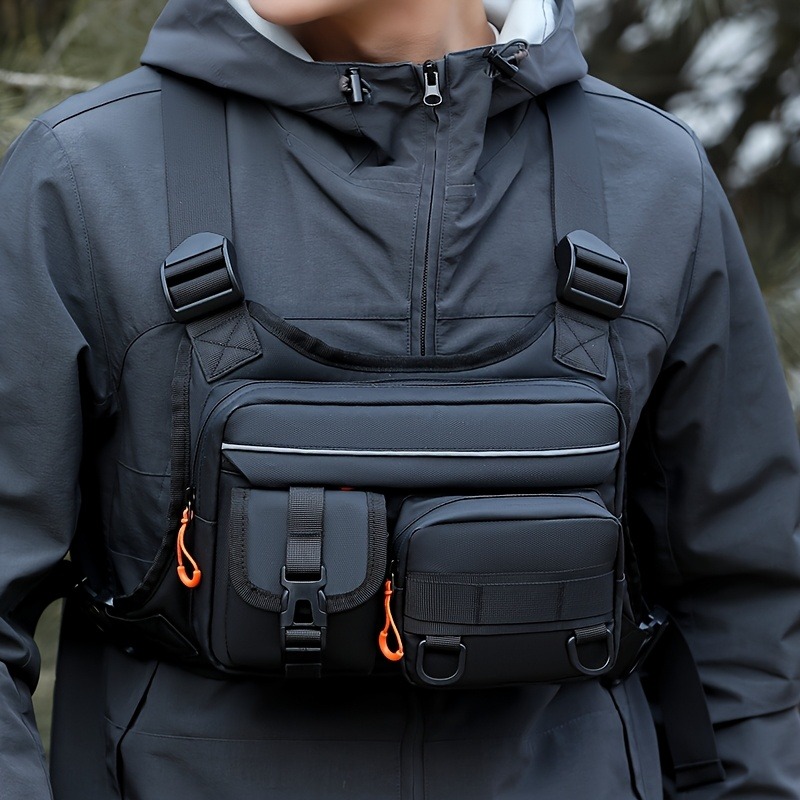 Borsa tattica da petto da uomo - Fishing Vest recensione e prezzo