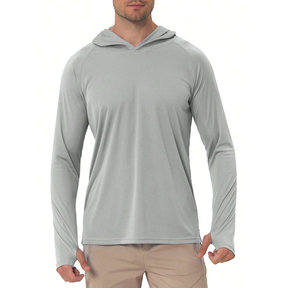Maglia UPF 50 con Cappuccio a  - Fishing Shirt Uv Protection recensione e prezzo