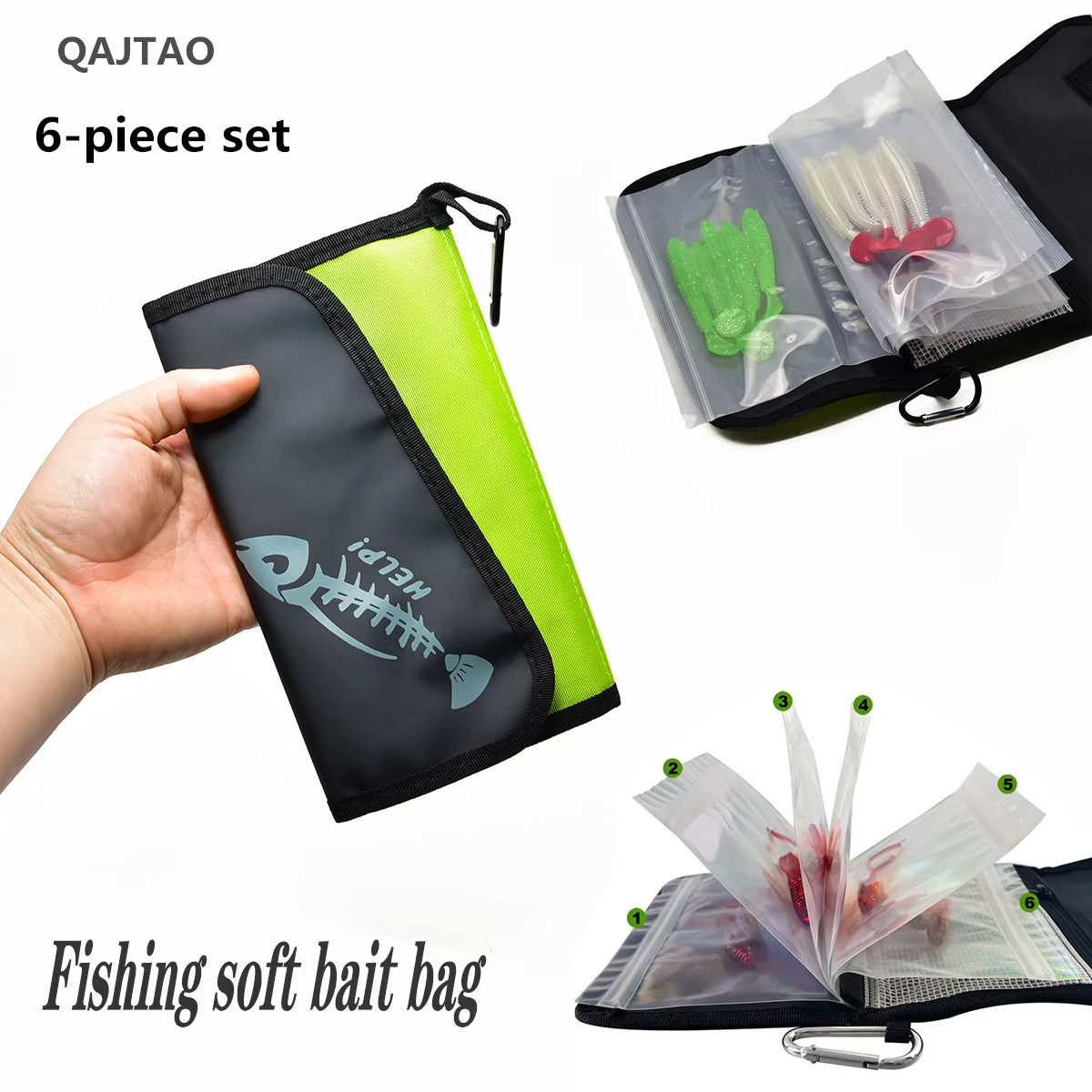 Borsa per esche artificiali QA - Fishing Bag Waterproof recensione e prezzo
