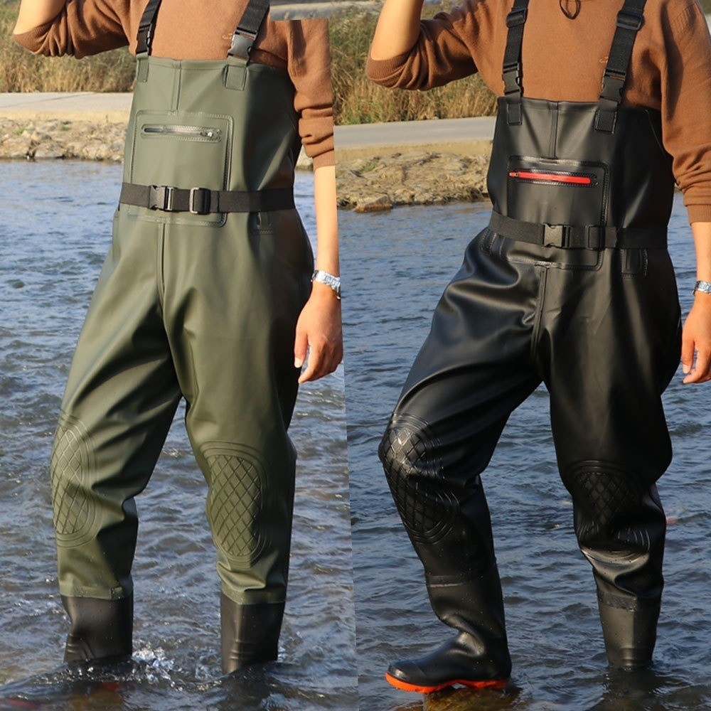 Tuta da Pesca in PVC con Doppi - Fishing Pants Waterproof recensione e prezzo