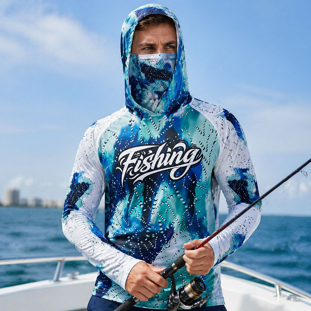 T-shirt da pesca con cappuccio - Fishing Hoodie recensione e prezzo