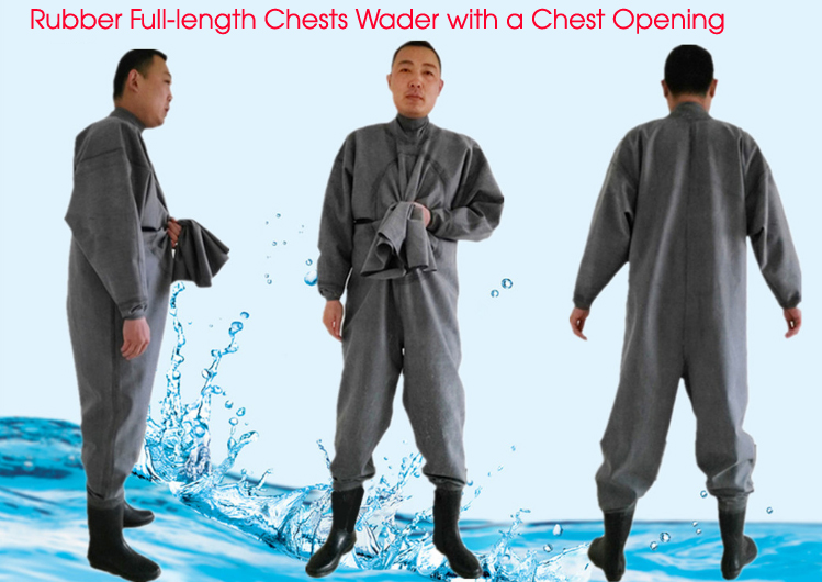 1mm uomo donna gomma Wader abi - Fishing Rain Suit recensione e prezzo